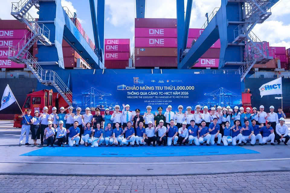 🚢 TC-HICT 5 NĂM LIÊN TIẾP CÁN MỐC 1 TRIỆU TEU, DUY TRÌ SẢN LƯỢNG CONTAINER LỚN TẠI HẢI PHÒNG